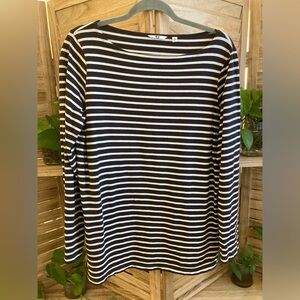 Uniqlo Stripped Long Sleeve Top